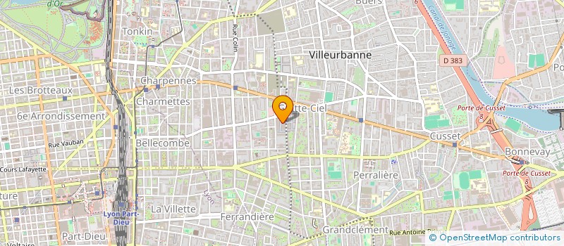 localisation de l'entreprise MONSIEUR LAURENT SEROR à VILLEURBANNE