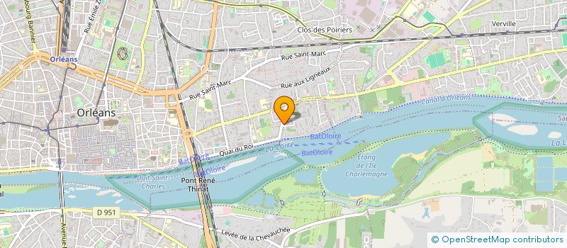 localisation de l'entreprise MONSIEUR LAURENT SERREAU  ORLEANS