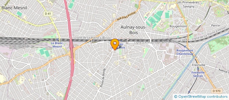 localisation de l'entreprise MONSIEUR LAURENT SERRU à AULNAY-SOUS-BOIS