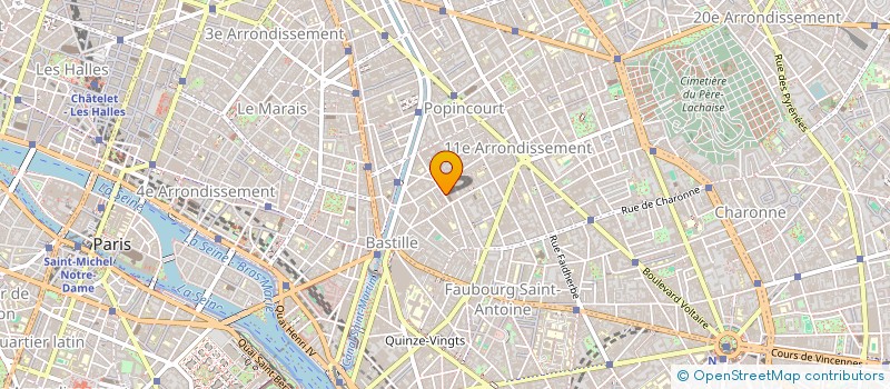 localisation de l'entreprise MONSIEUR LAURENT SESCOUSSE  PARIS