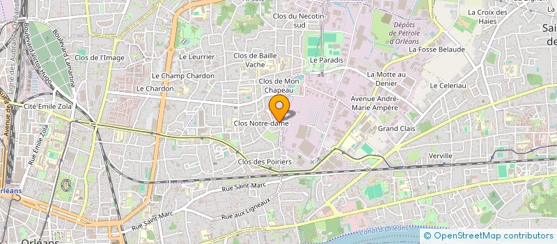 localisation de l'entreprise MONSIEUR LAURENT SEVESTRE à ORLEANS