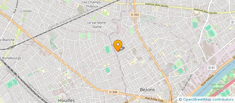 localisation de l'entreprise MONSIEUR LAURENT SIADKOWSKI à BEZONS