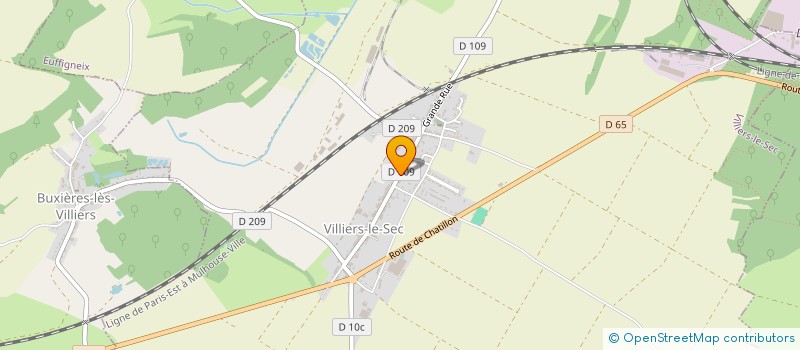 localisation de l'entreprise MONSIEUR LAURENT SICHLER à VILLIERS-LE-SEC