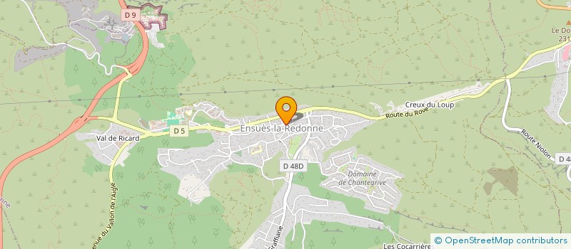 localisation de l'entreprise MONSIEUR LAURENT SILVESTRI  ENSUES-LA-REDONNE