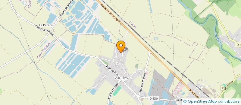 localisation de l'entreprise MONSIEUR LAURENT SIMON  VAUDES