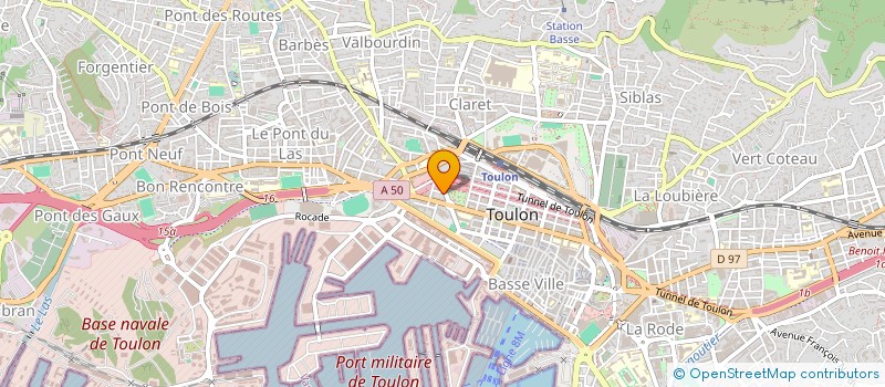localisation de l'entreprise MONSIEUR LAURENT SIMONCINI  TOULON