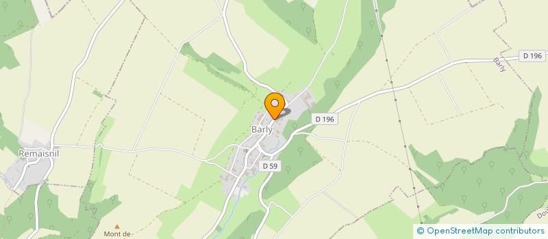 localisation de l'entreprise MONSIEUR LAURENT SIMONET  AUTHEUX