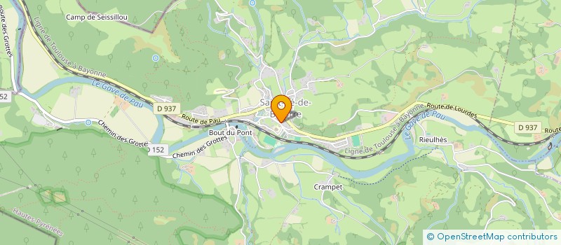 localisation de l'entreprise MONSIEUR LAURENT SIMONNET  SAINT-PE-DE-BIGORRE