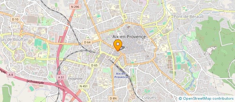 localisation de l'entreprise MONSIEUR LAURENT SION à AIX-EN-PROVENCE