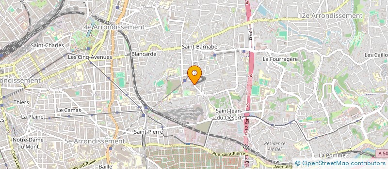 localisation de l'entreprise MONSIEUR LAURENT SKREIKES  MARSEILLE