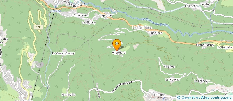 localisation de l'entreprise MONSIEUR LAURENT SLIMAN à COURCHEVEL