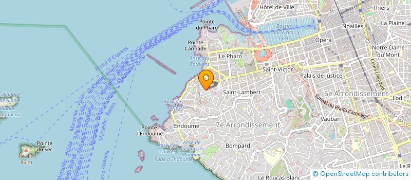 localisation de l'entreprise MONSIEUR LAURENT SMALL  MARSEILLE