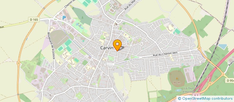 localisation de l'entreprise MONSIEUR LAURENT SOBCZAK  CARVIN