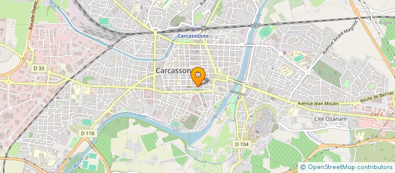 localisation de l'entreprise MONSIEUR LAURENT SOHNLEN à CARCASSONNE