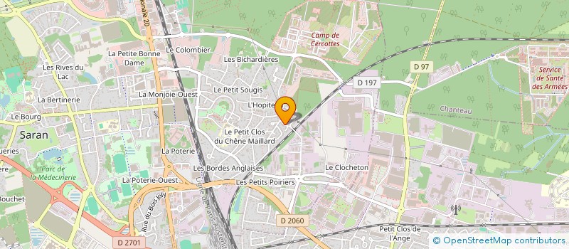 localisation de l'entreprise MONSIEUR LAURENT SOLVAR à SARAN