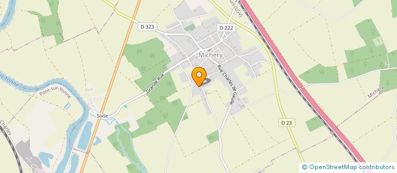 localisation de l'entreprise MONSIEUR LAURENT SOREIL  MICHERY