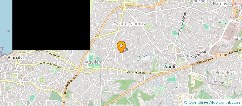 localisation de l'entreprise MONSIEUR LAURENT SOROZABAL à ANGLET