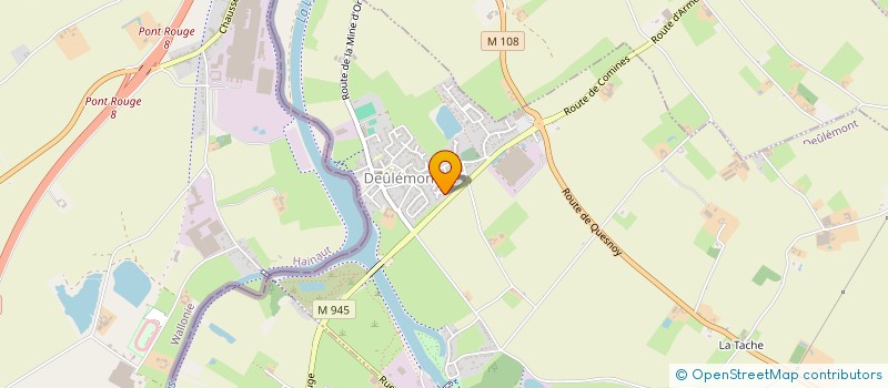 localisation de l'entreprise MONSIEUR LAURENT SOUBEYRAND  DEULEMONT