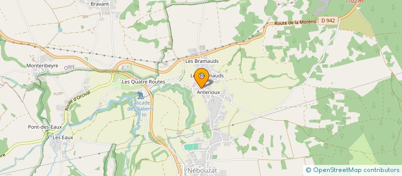 localisation de l'entreprise MONSIEUR LAURENT SOUBRE  NEBOUZAT