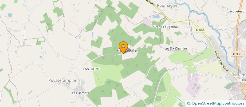 localisation de l'entreprise MONSIEUR LAURENT SOUCHAL  PUYSSERAMPION