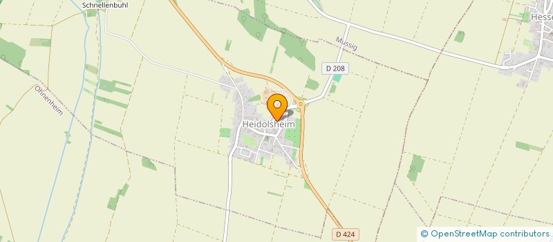 localisation de l'entreprise MONSIEUR LAURENT SOUDE  HEIDOLSHEIM