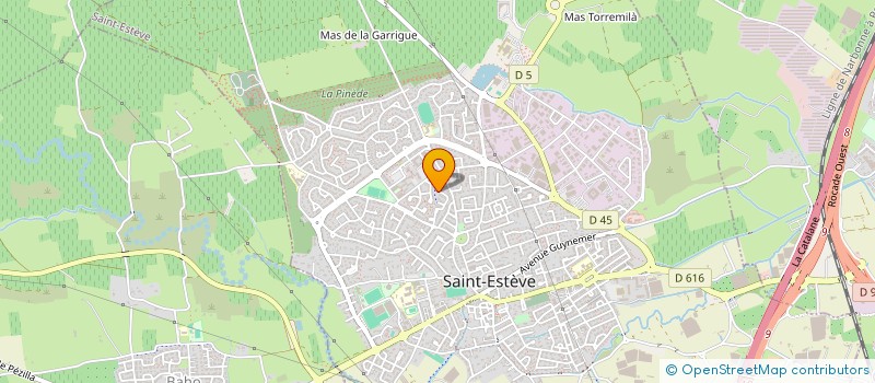 localisation de l'entreprise MONSIEUR LAURENT SOULE à SAINT-ESTEVE