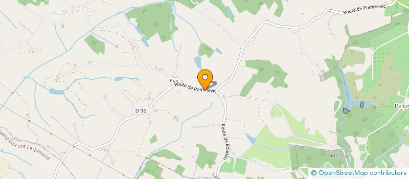 localisation de l'entreprise MONSIEUR LAURENT SOULIER  SAINT-PAUL-D'ESPIS