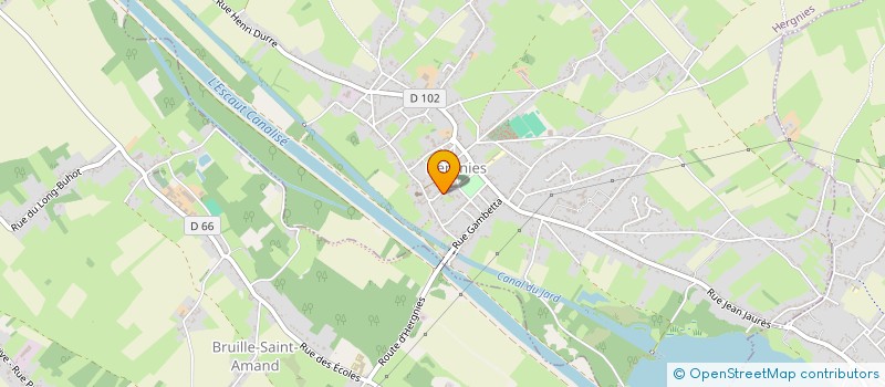 localisation de l'entreprise MONSIEUR LAURENT SOURDEAU à BRUILLE-SAINT-AMAND