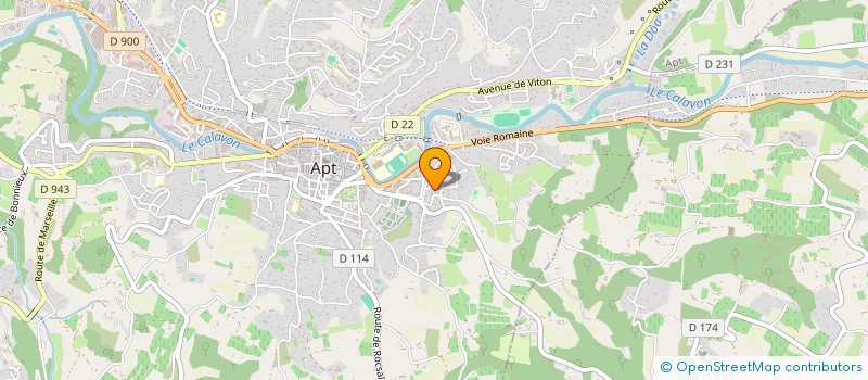 localisation de l'entreprise MONSIEUR LAURENT SOURGET à APT