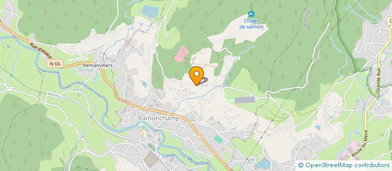 localisation de l'entreprise MONSIEUR LAURENT SOUVAY  RAMONCHAMP