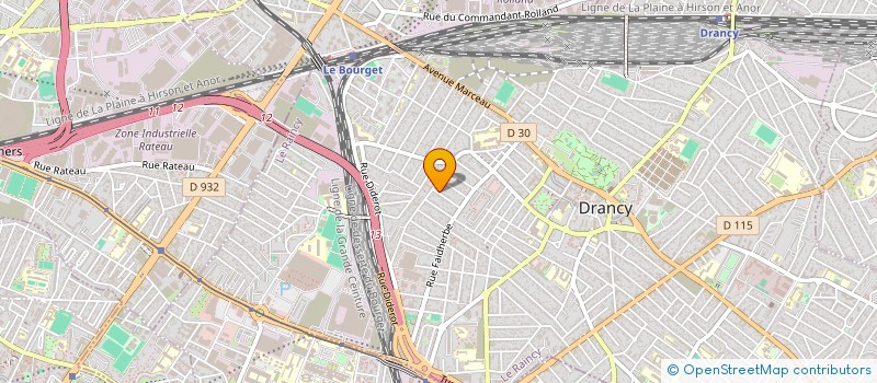 localisation de l'entreprise MONSIEUR LAURENT SPIGARELLI à DRANCY