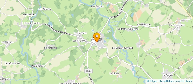localisation de l'entreprise MONSIEUR LAURENT SPILMONT à COLONDANNES