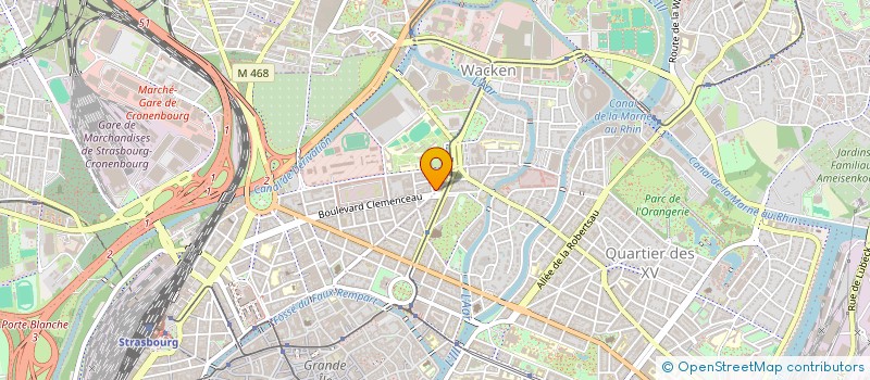 localisation de l'entreprise MONSIEUR LAURENT SPITZ à STRASBOURG