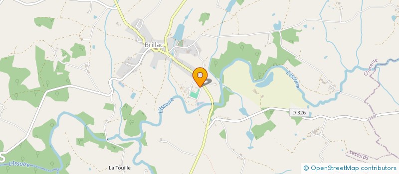 localisation de l'entreprise MONSIEUR LAURENT STEIMBACH  BRILLAC