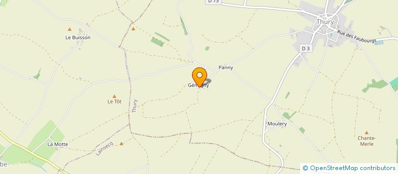 localisation de l'entreprise MONSIEUR LAURENT STEPHANE  THURY