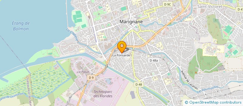 localisation de l'entreprise MONSIEUR LAURENT STURIALE à MARIGNANE
