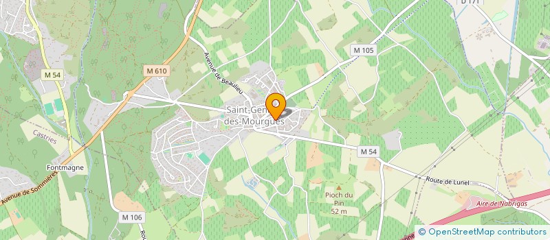 localisation de l'entreprise MONSIEUR LAURENT SUCH  SAINT-GENIES-DES-MOURGUES