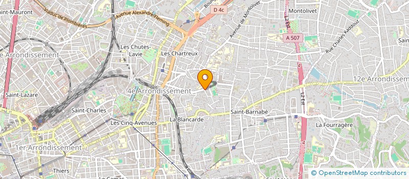 localisation de l'entreprise MONSIEUR LAURENT SURMONT à MARSEILLE