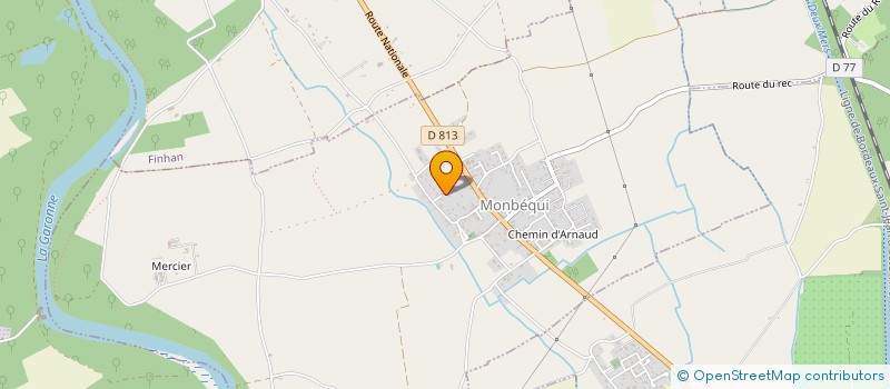 localisation de l'entreprise MONSIEUR LAURENT SYLVESTRE  LA SALVETAT-BELMONTET