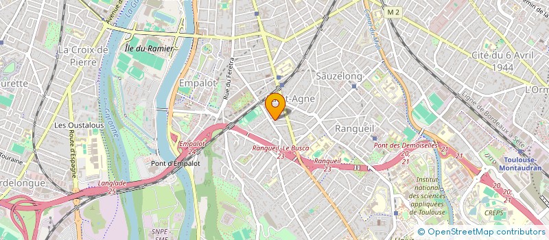 localisation de l'entreprise MONSIEUR LAURENT TABANOU à TOULOUSE