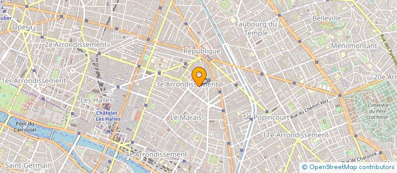 localisation de l'entreprise MONSIEUR LAURENT TAHON VON ROSEN  PARIS