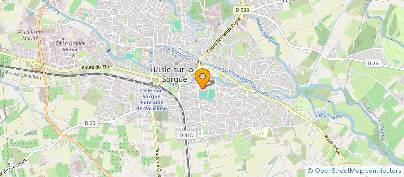 localisation de l'entreprise MONSIEUR LAURENT TANTI  L'ISLE-SUR-LA-SORGUE