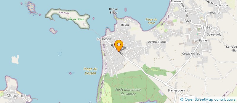 localisation de l'entreprise MONSIEUR LAURENT TARDY à SANTEC