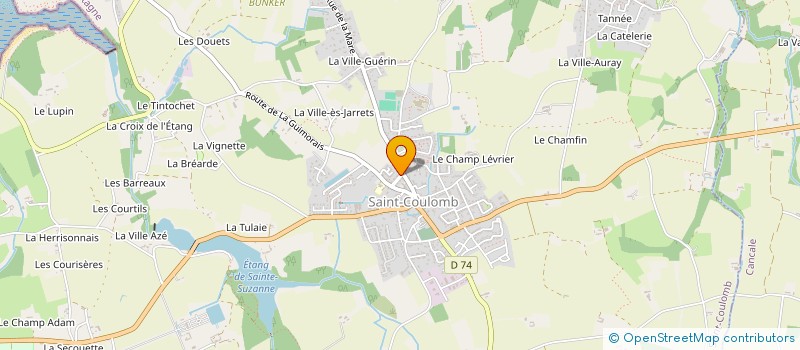 localisation de l'entreprise MONSIEUR LAURENT TAREL à SAINT-COULOMB