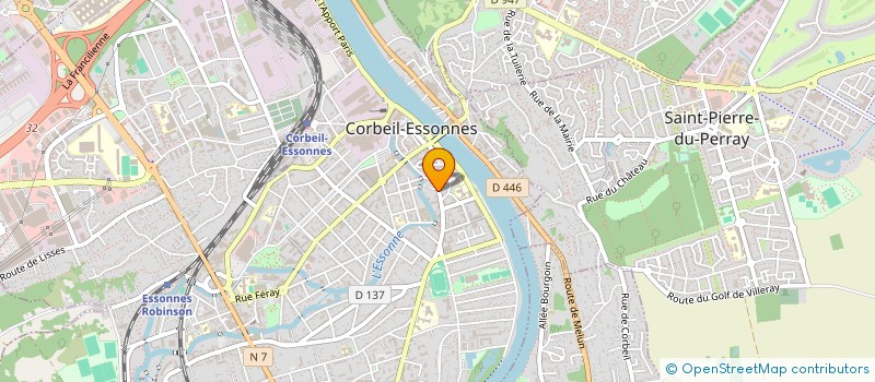 localisation de l'entreprise MONSIEUR LAURENT TARNUS à CORBEIL-ESSONNES