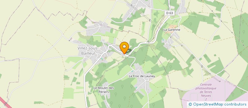 localisation de l'entreprise MONSIEUR LAURENT TARRY à VILLEZ-SOUS-BAILLEUL