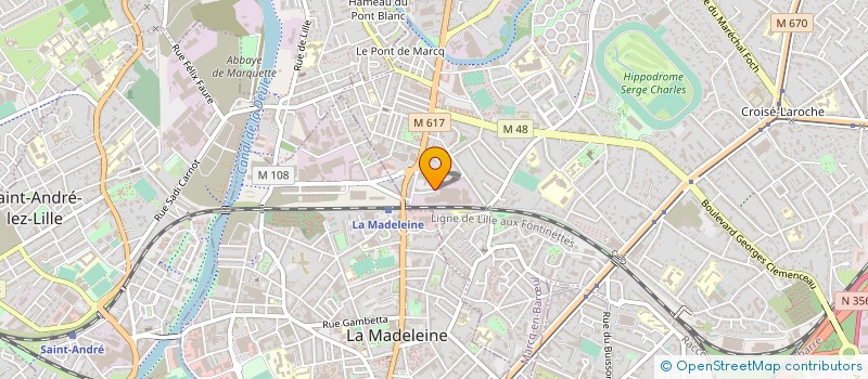 localisation de l'entreprise MONSIEUR LAURENT TARTARE à MARCQ-EN-BARŒUL