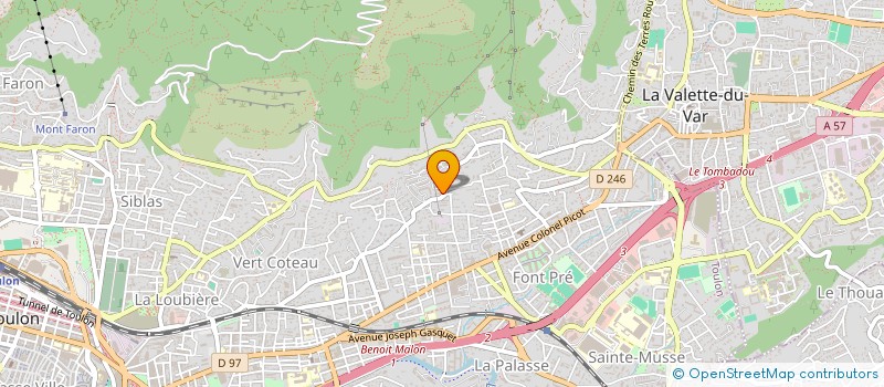 localisation de l'entreprise MONSIEUR LAURENT TASSI  LA VALETTE-DU-VAR