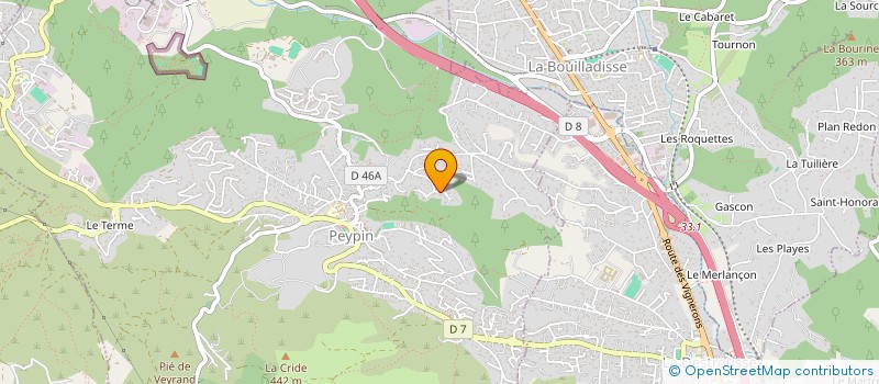 localisation de l'entreprise MONSIEUR LAURENT TASSIN  PEYPIN