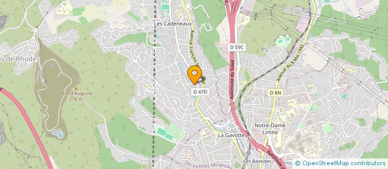 localisation de l'entreprise MONSIEUR LAURENT TCHEN-FO à RIGNAC